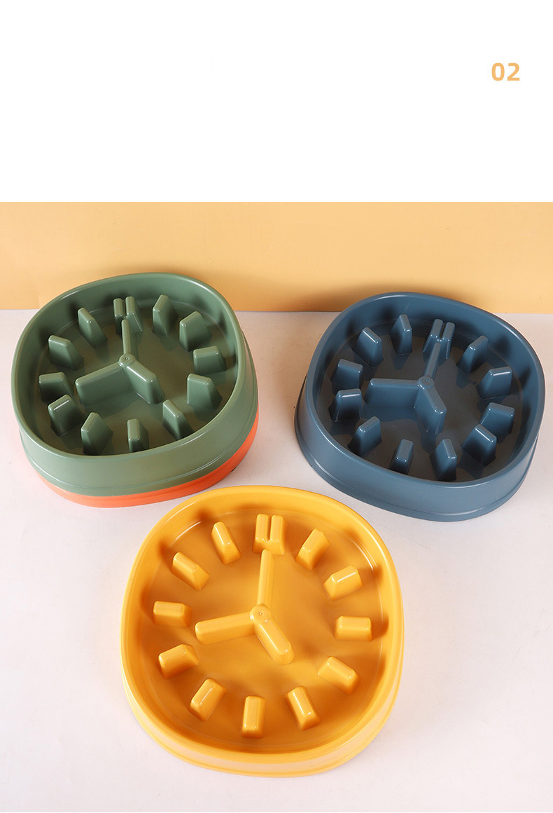 Dog Slow Feeder Bowl Interactive Bloat Stop Pet Puzzle Bowl Temu