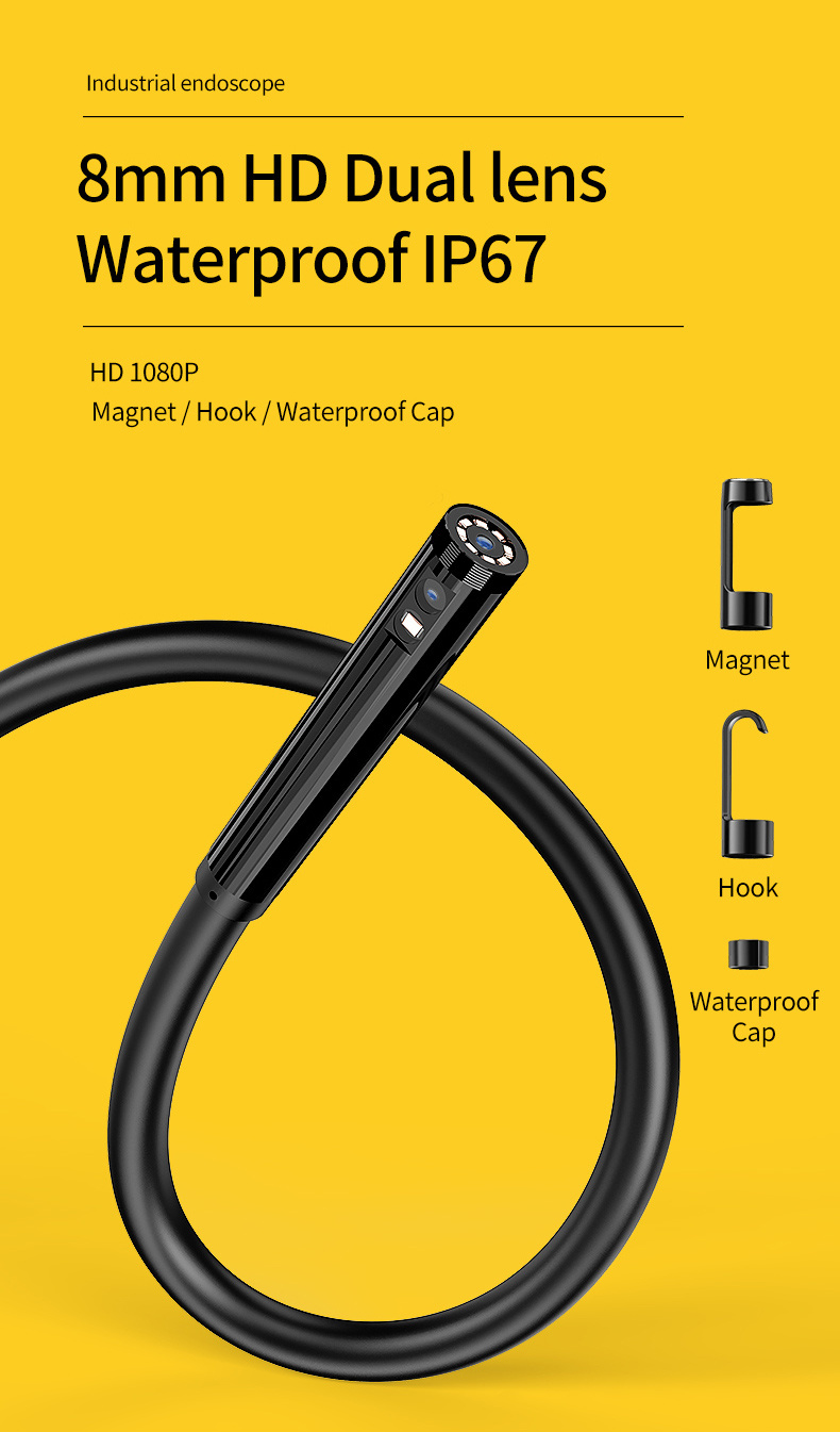 Endoscope Industriel Caméra D'inspection Borescope Numérique - Temu Belgium