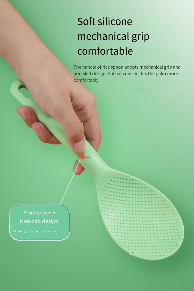 Silicone Rice Spoon Heat Resistant Rice Cooker Spoon Non Temu