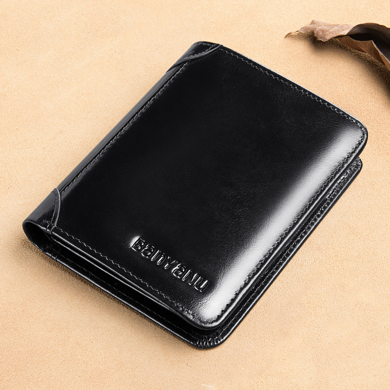 Genuine Leather Luxury Bifold Wallets for Men | Best Wallets for Men Black