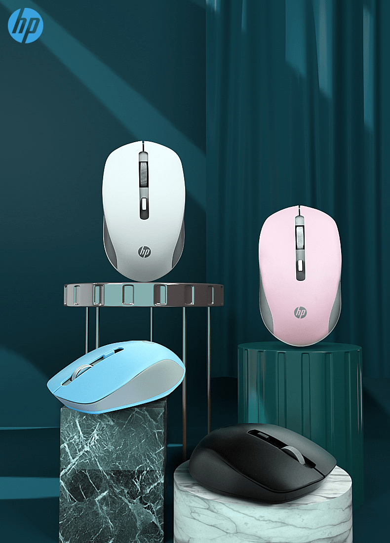 HP Wireless Silent Mouse - Ergonomic Right-Handed Design, And 2.4GHz Reliable Connection - Works For Computers And Laptops details 1