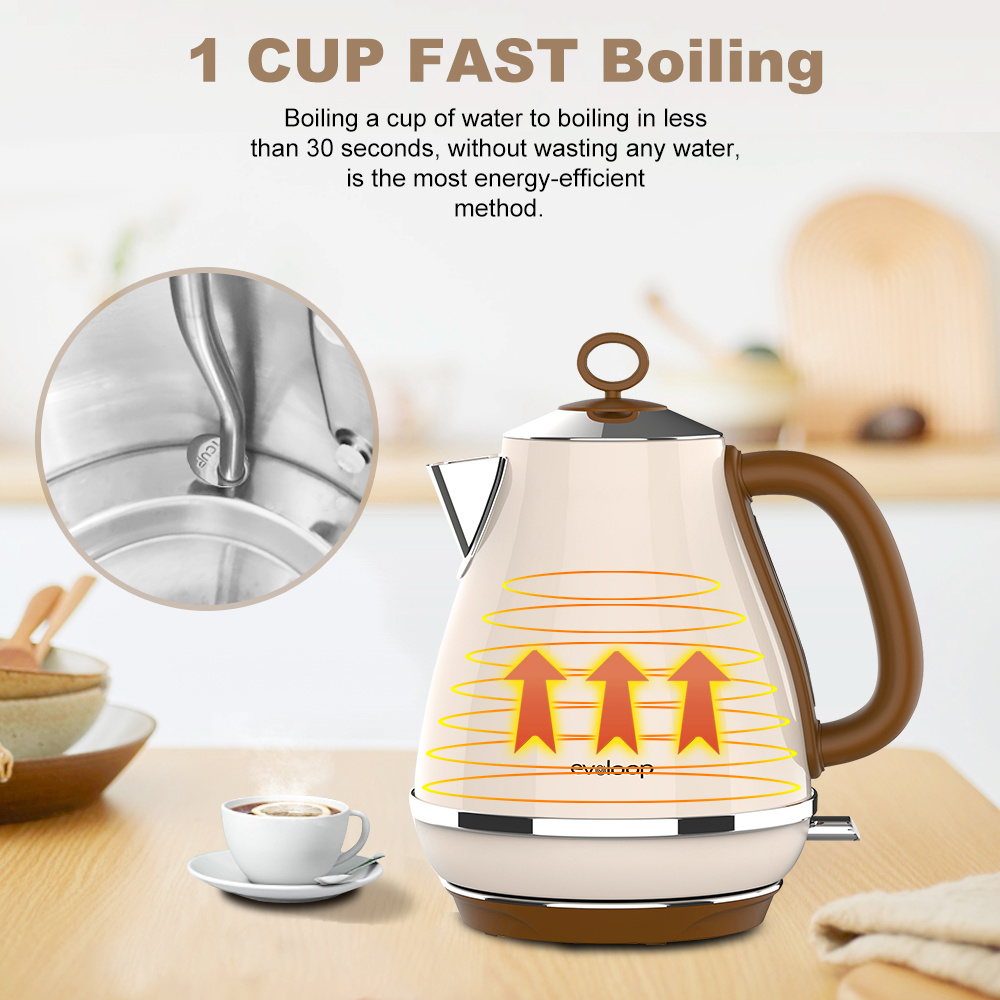 brew the perfect cup of tea with this 1 7l electric kettle bpa free auto shut off boil dry protection 120v 1500w details 3