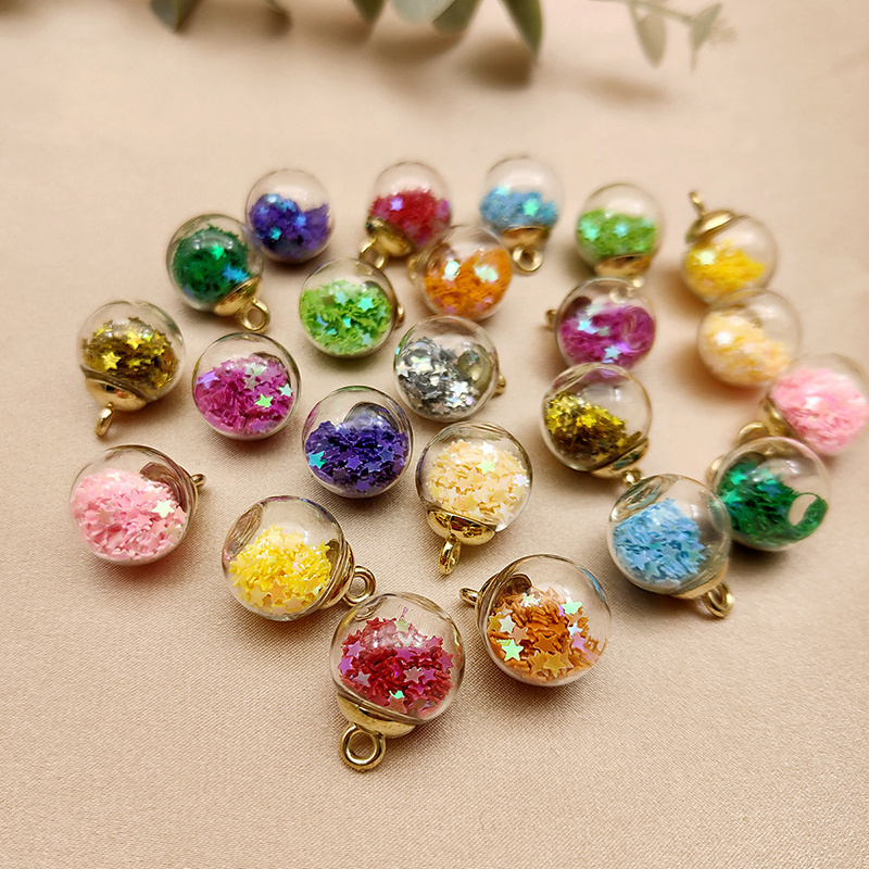 10/20pcs Transparent Ball Fruit Star Colorful Resin Charms For Jewelry  Making Supplies DIY Necklace Earring Accessories Breloque - AliExpress