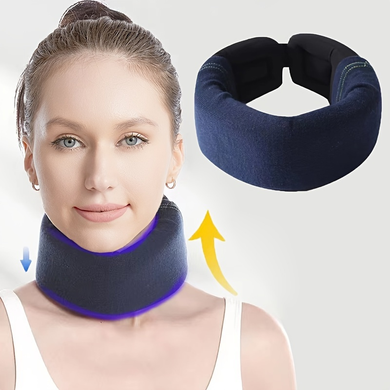 1pc Neck Support Sponge Collar Neck Protection Soft Neck Support Cervical Vertebra Brace