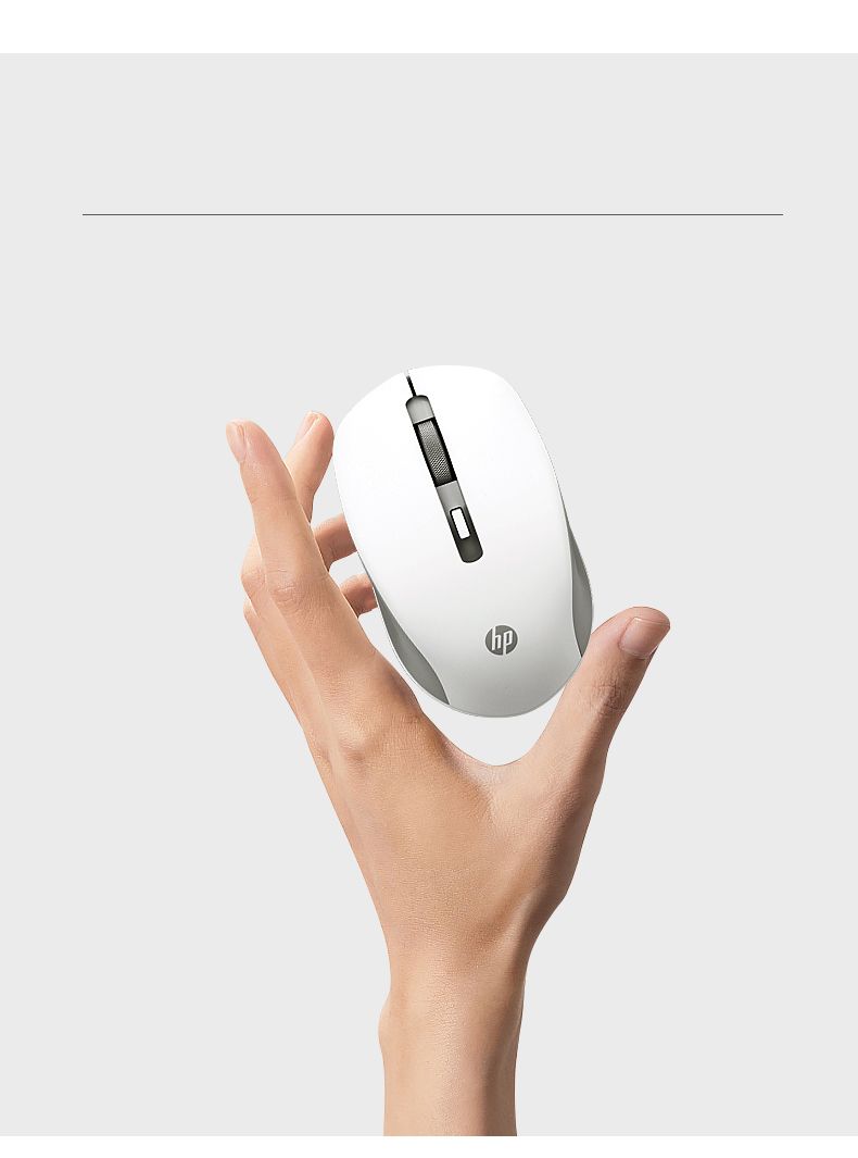HP Wireless Silent Mouse - Ergonomic Right-Handed Design, And 2.4GHz Reliable Connection - Works For Computers And Laptops details 3