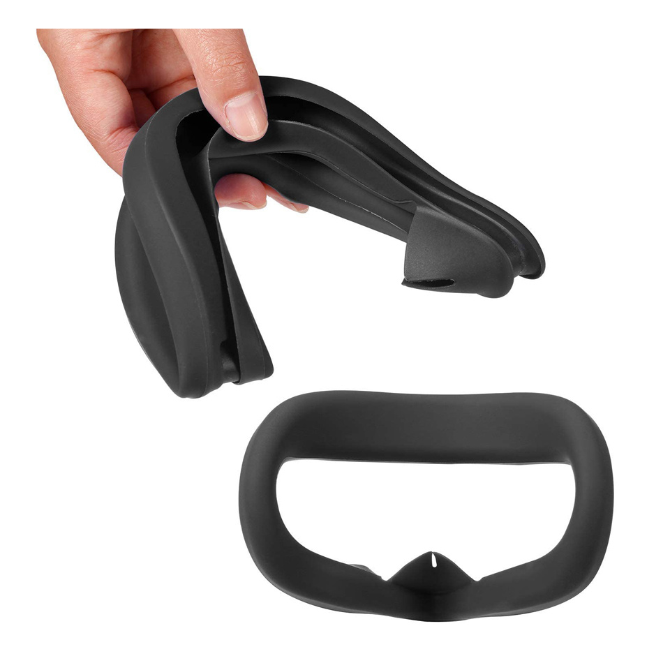 Silicone Face Cover Eye Mask Lens Cover Quest 2 Vr Temu United