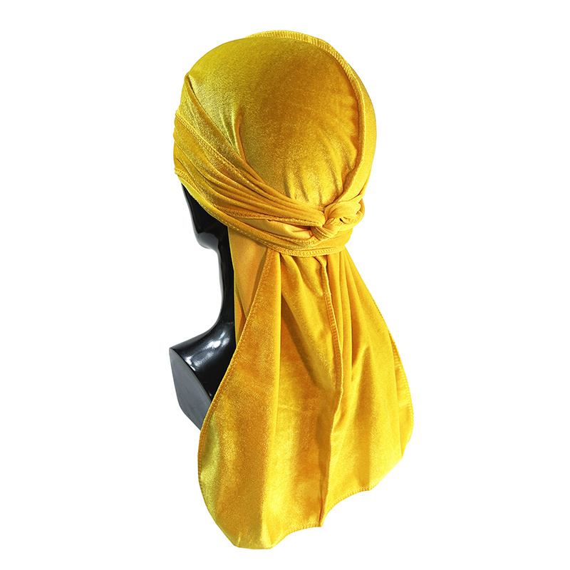 Hip Hop Golden Velvet Thickened Warm Pirate Hat