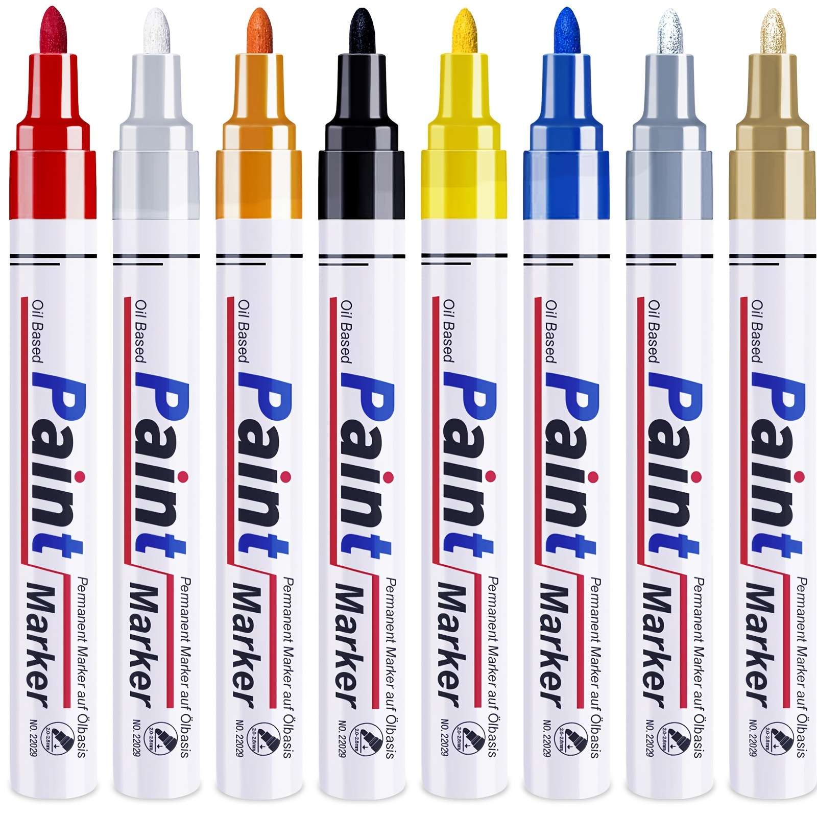 18pcs/set Sharpie Marker Oily Marker Set Fine Art Professional