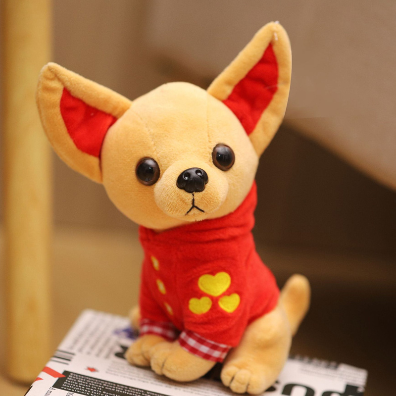 Lovely Chihuahua Dog Plush Toy Stuffed Animal, Children Best