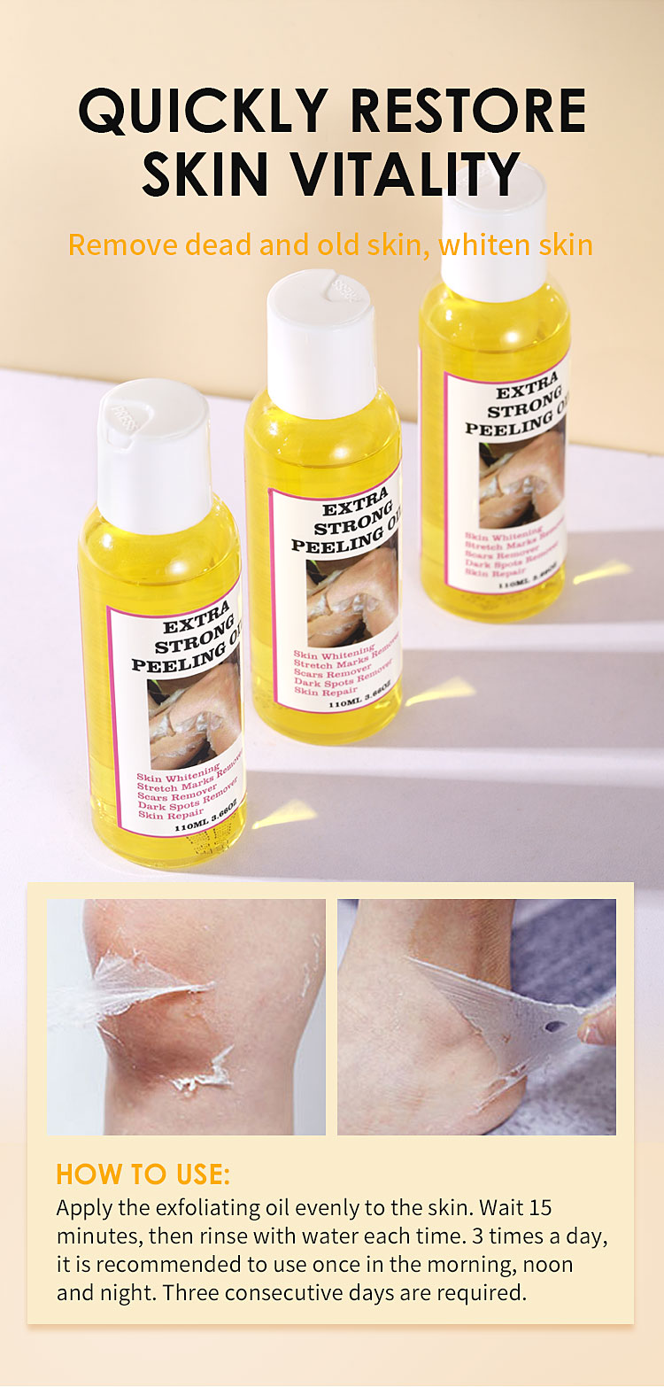 Peeling Oil For Dark Skin Yellow Peeling Oil With Salicylic - Temu