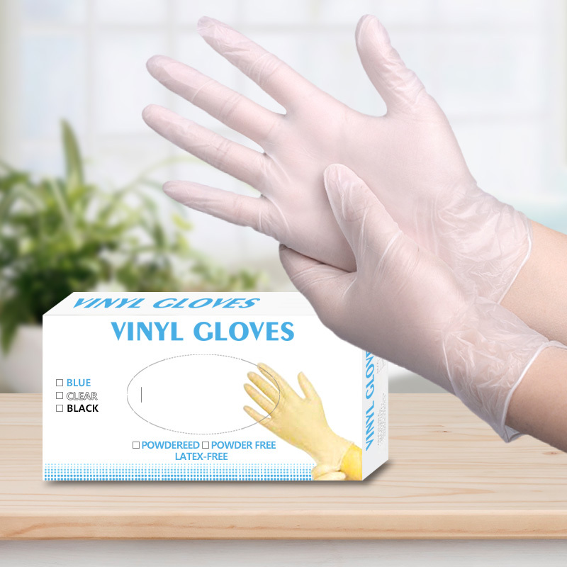 Gants noirs de qualité alimentaire enduit de PVC dégustation alimentaire  gant jetable - Chine Gants Gants PVC et gants d'examen prix