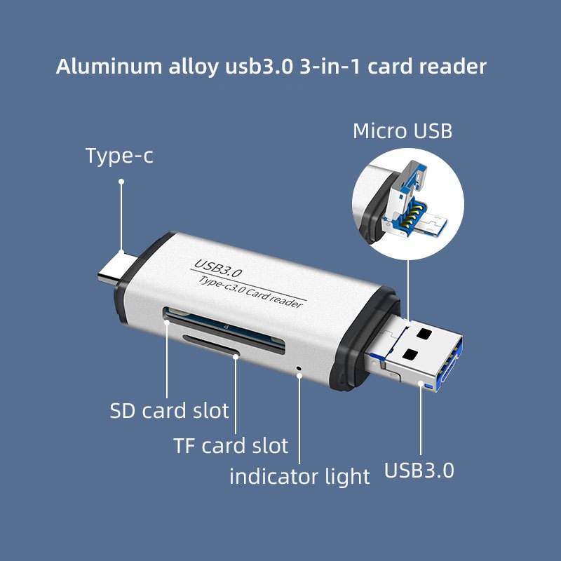 USB3.0 High-Speed Card Reader