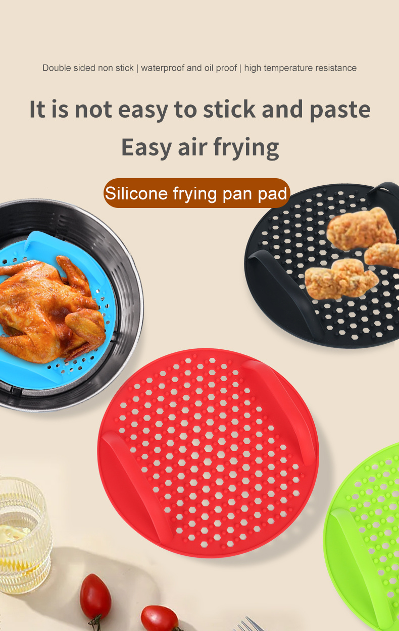 High Temperature Resistant Silicone Air Fryer Liners, Oil