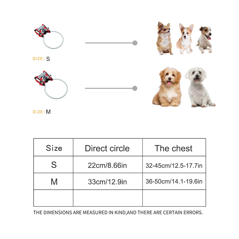 Safe And Comfortable Adjustable Halo Harness For Blind Dogs Temu