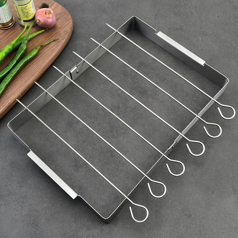 Stainless Steel Barbecue Grill Camping Multifunctional Folding Grill ...