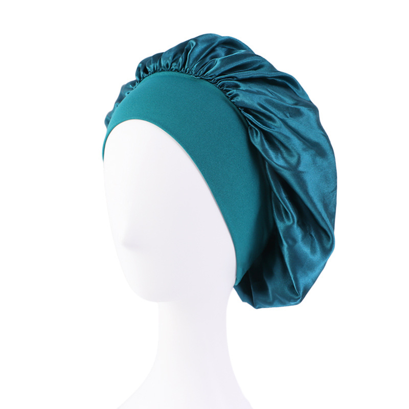 BONNET CAP Long Hair Care Hat Woman Silk Satin Protection Night Head Turban  Wrap