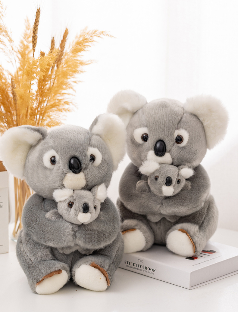 Kawaii Koala Bear Plush Toys Stuffed Animals Doll Pillow Baby Kids Children  Girl Gifts