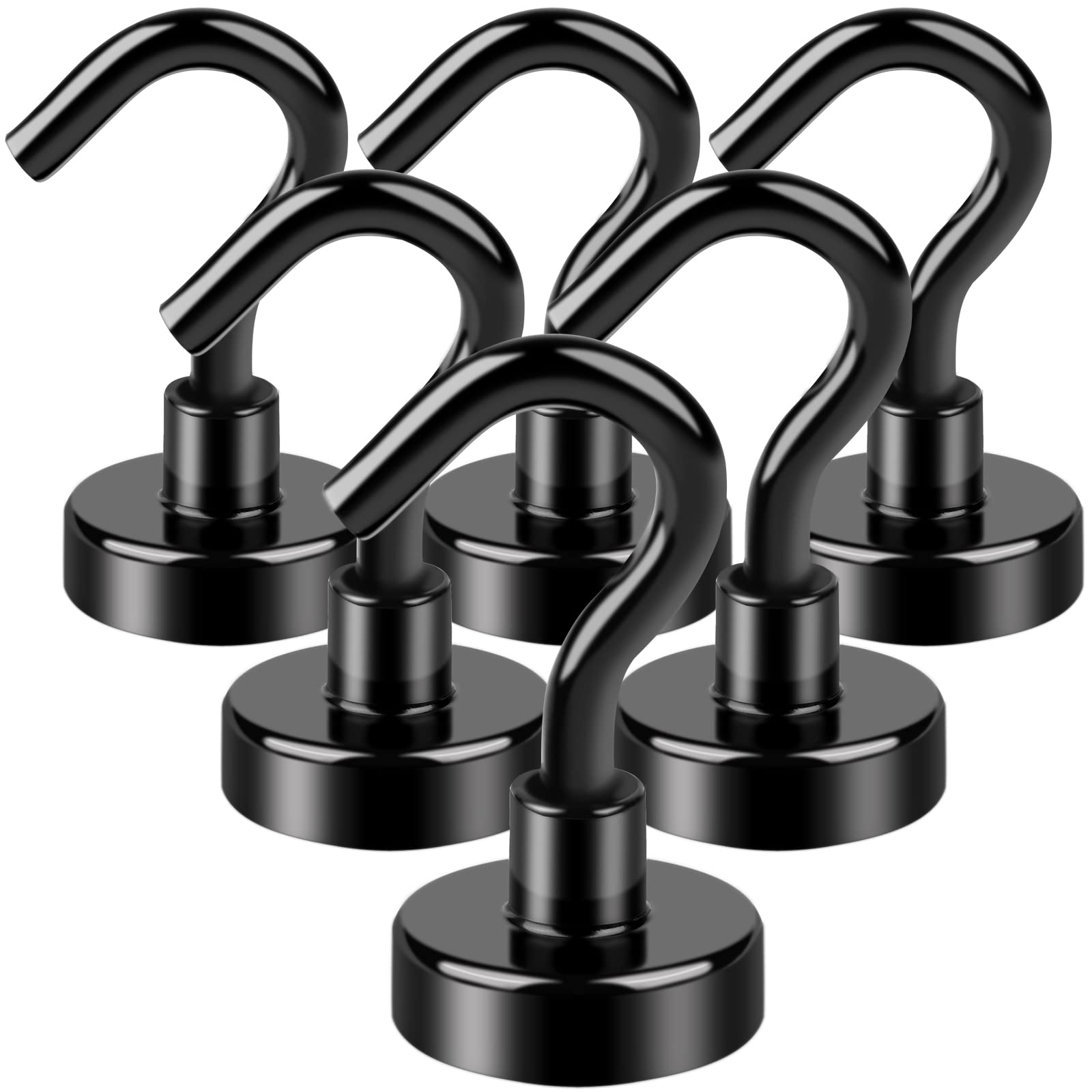 10pcs, Ganchos Magnéticos, 25Lbs Ganchos Magnéticos Fuertes Para Cocina,  Hogar, Crucero, Lugar de Trabajo, Oficina y Garaje, Ganchos Magnéticos de  Metal, Cosas de Cocina, Liquidación - Temu