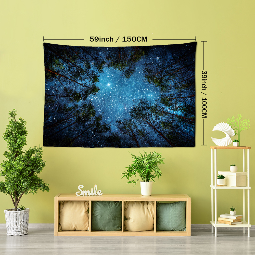 Light blue wall discount tapestry