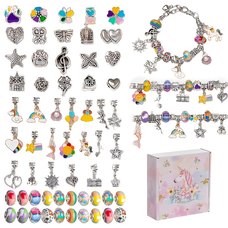 Charm Bracelet Making Kit - Free Returns Within 90 Days - Temu