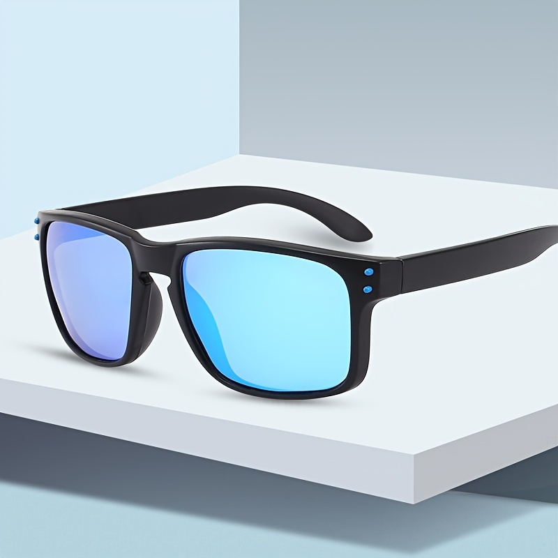 

1pc Multicolor Men's Polarized Sunglasses Driving Sunglasses With Free Zipper Glasses Case