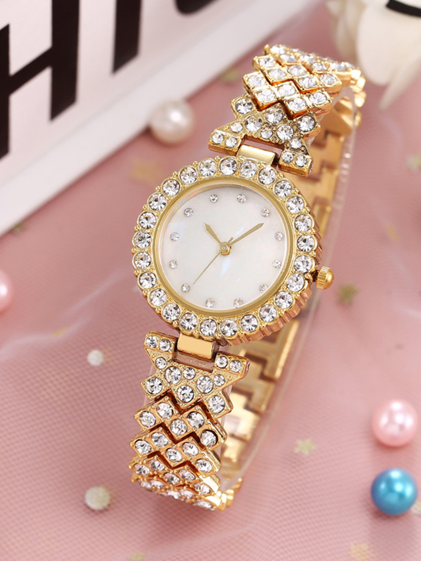 Ladies fancy watch online design