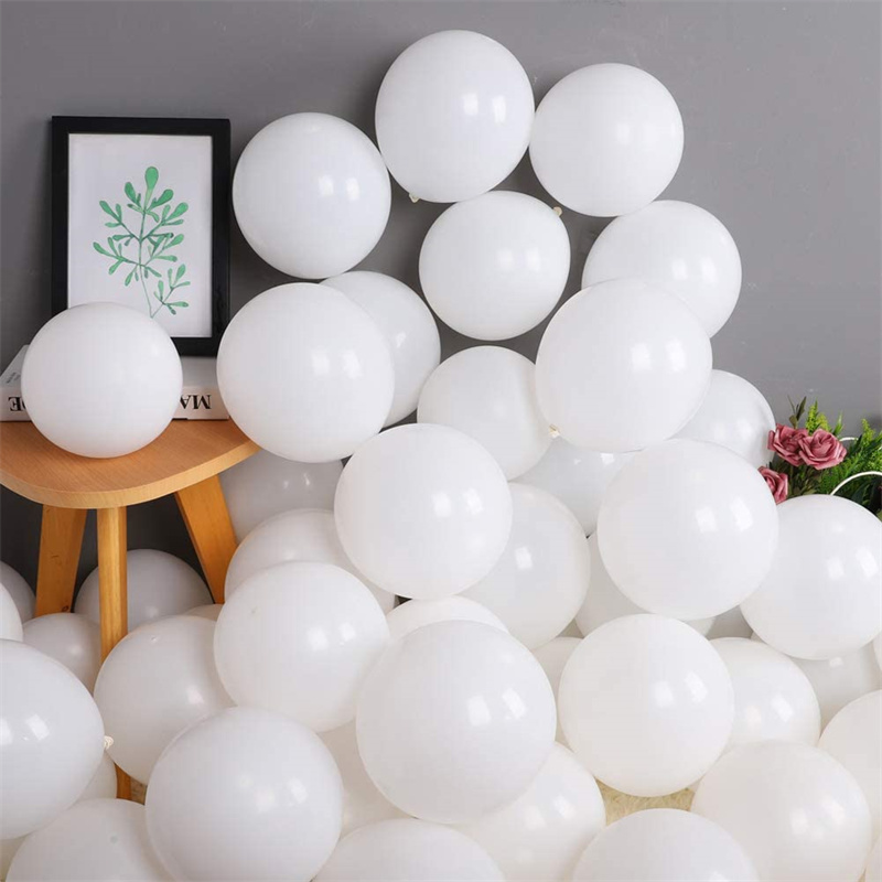 Globos pequeños de látex para fiestas, globos redondos multicolor de estilo  polo de agua, para boda