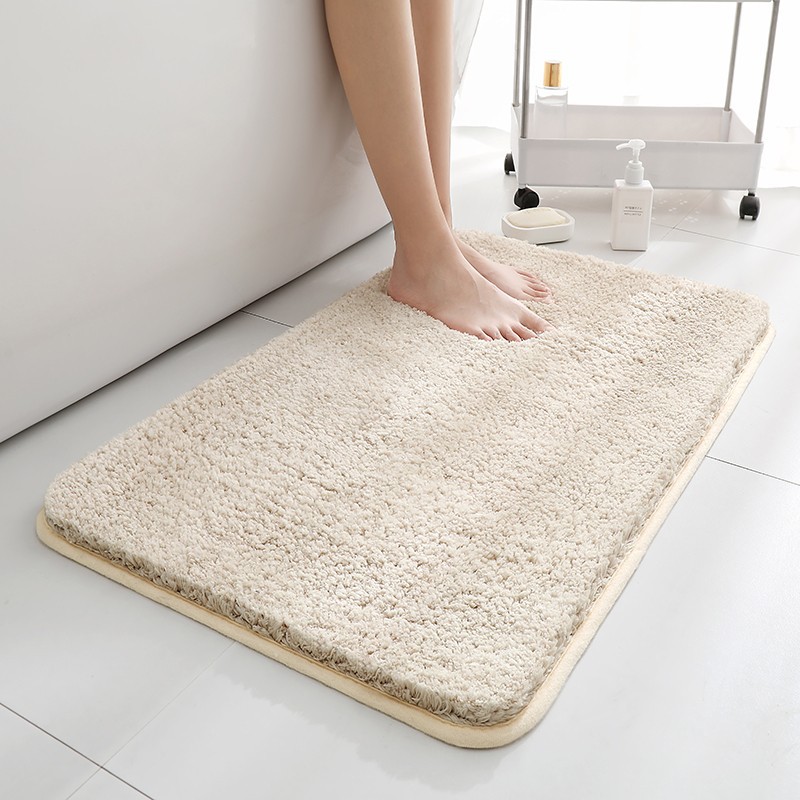 Non Slip Thick Shaggy Chenille Plum Bathroom Rug Sets, Thickened Hot Melt  Rubber Bottom Bath Mats For Bathroom, Bath Rugs Quick Dry Machine Washable  For Shower Mat - Temu