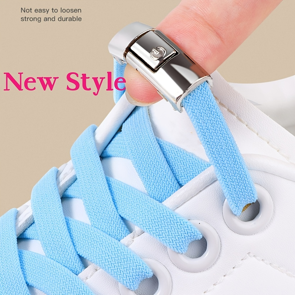 Elastic Shoe Clips: Your Convenient No-tie Shoelace Replacements - Design  Swan
