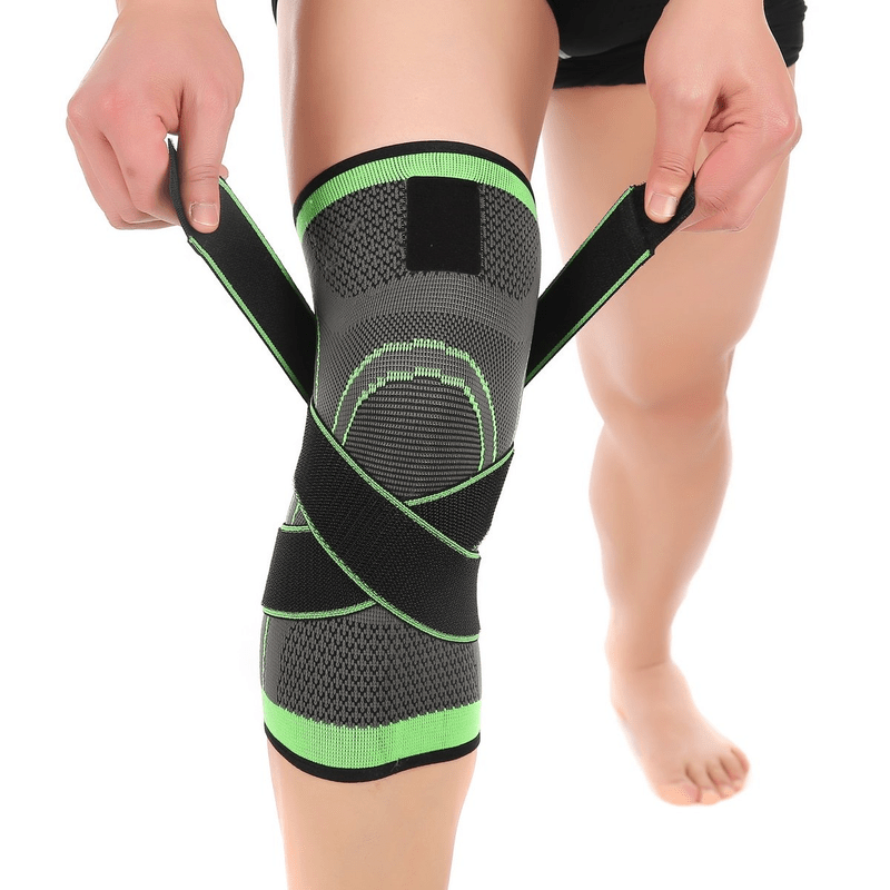 Order A Size Up, 1pc Knee Sleeve, Knee Compression Pads For Improving Circulation & Knee Pain Relief For Men & Women Knee Support Arthritis Relief, Running, Cycling, Adjustable Strap Wrap, Exercise Equipment details 1