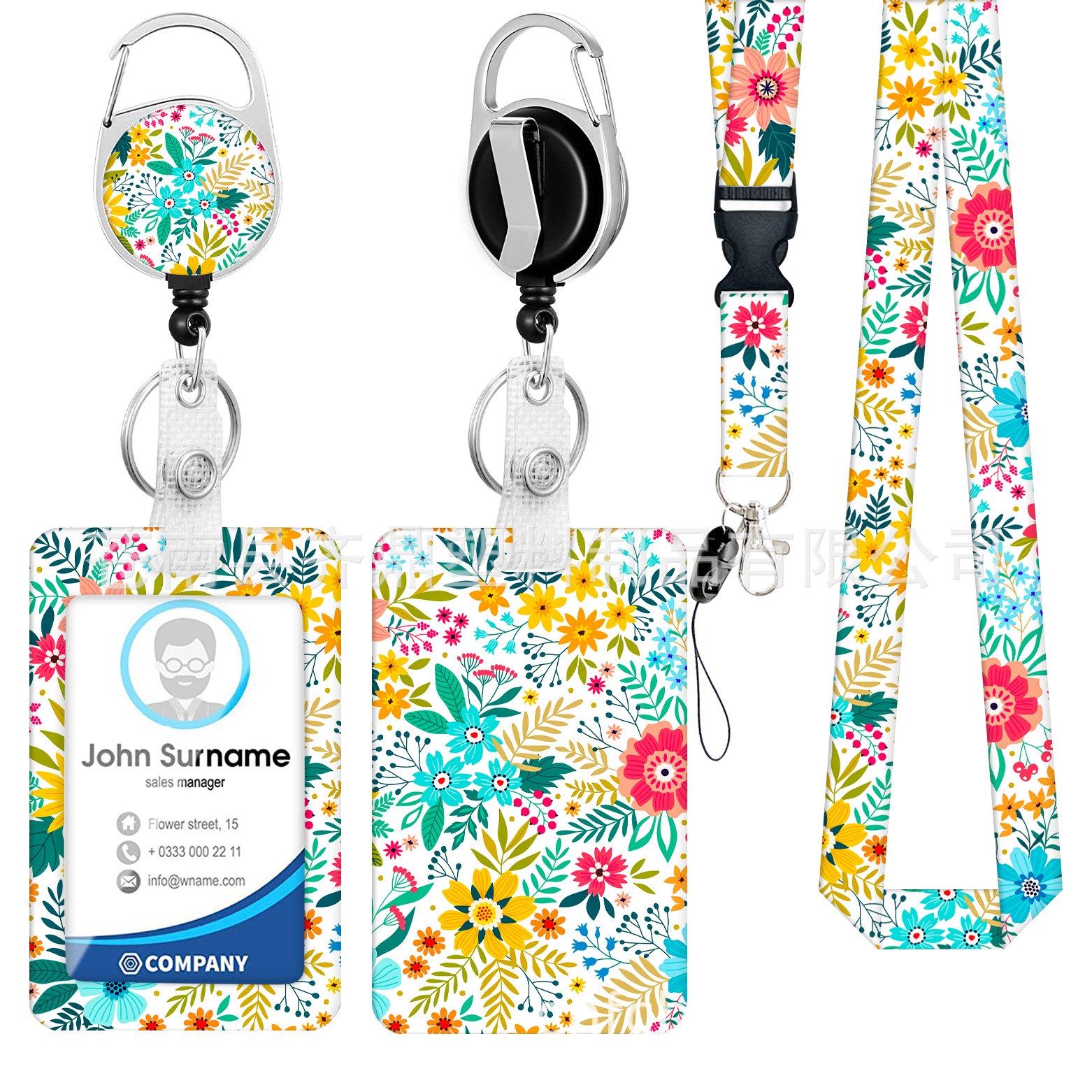 Moon Planet Teacher Lanyards for Id Badges and Keys, Retractable ID Badge  Holder with Detachable Lanyard, Fashionable Badge Reel Heavy Duty with