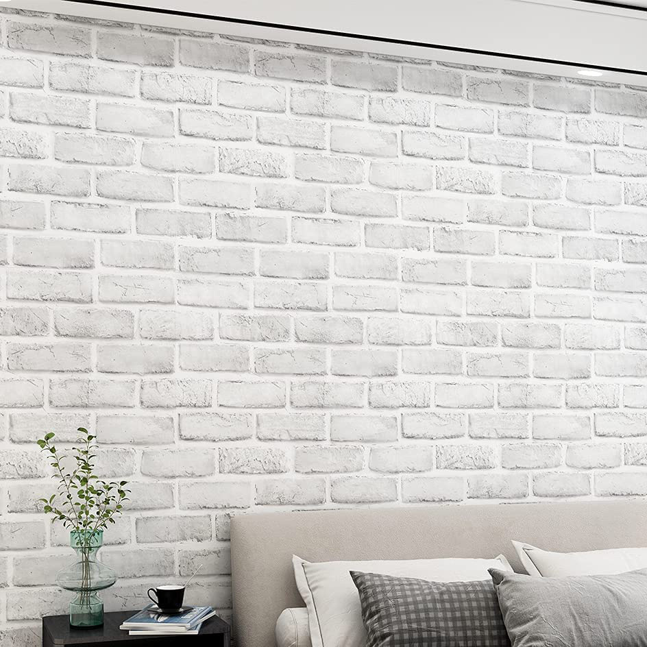 Transform Home White Brick Peel Stick Removable Wallpaper - Temu