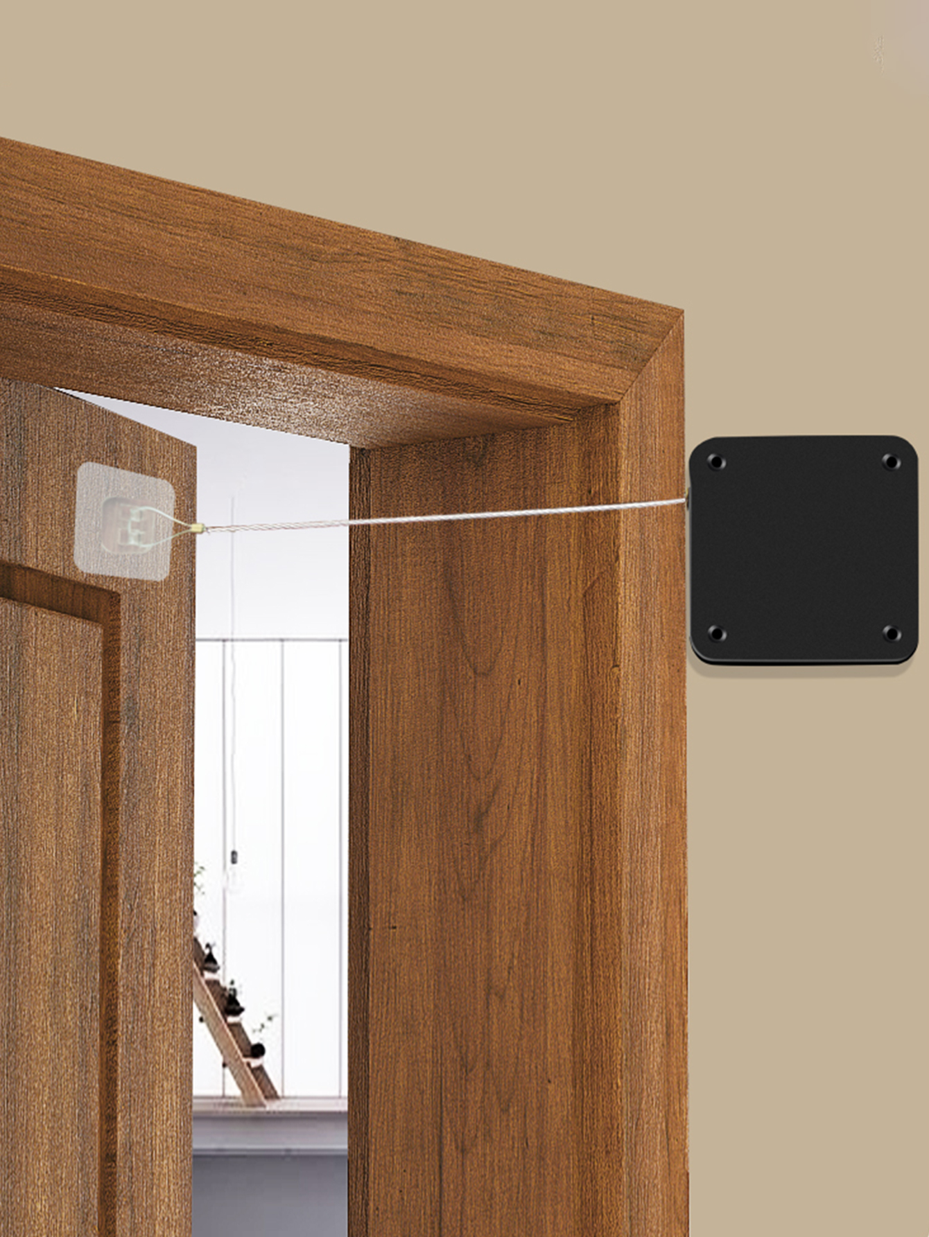 Automatic Door Closer Punch free Automatic Sensor Door Temu