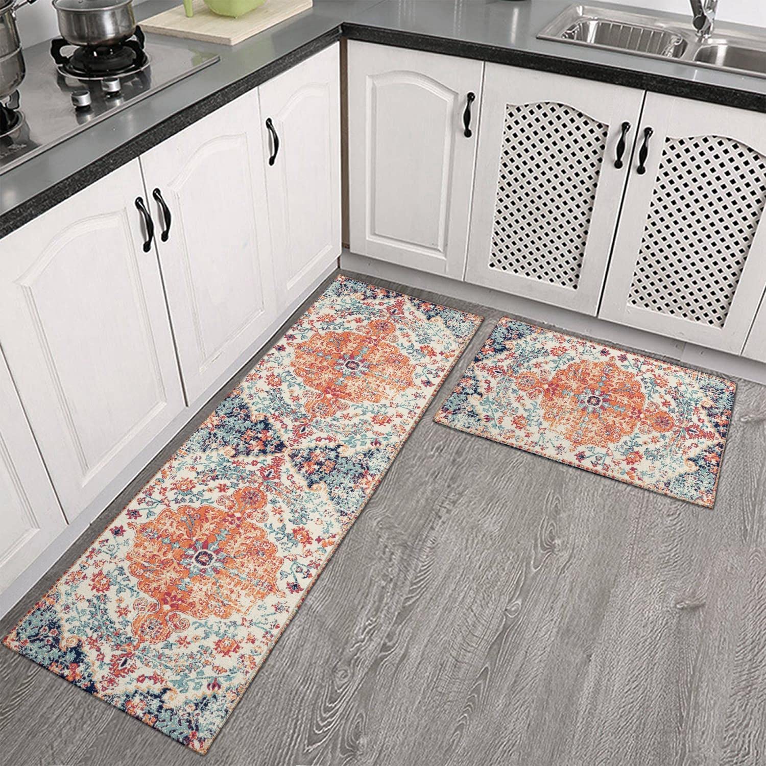 Kitchen Rugs and mats Non Skid Washable Kitchen Runner Rug – Modern Rugs  and Decor