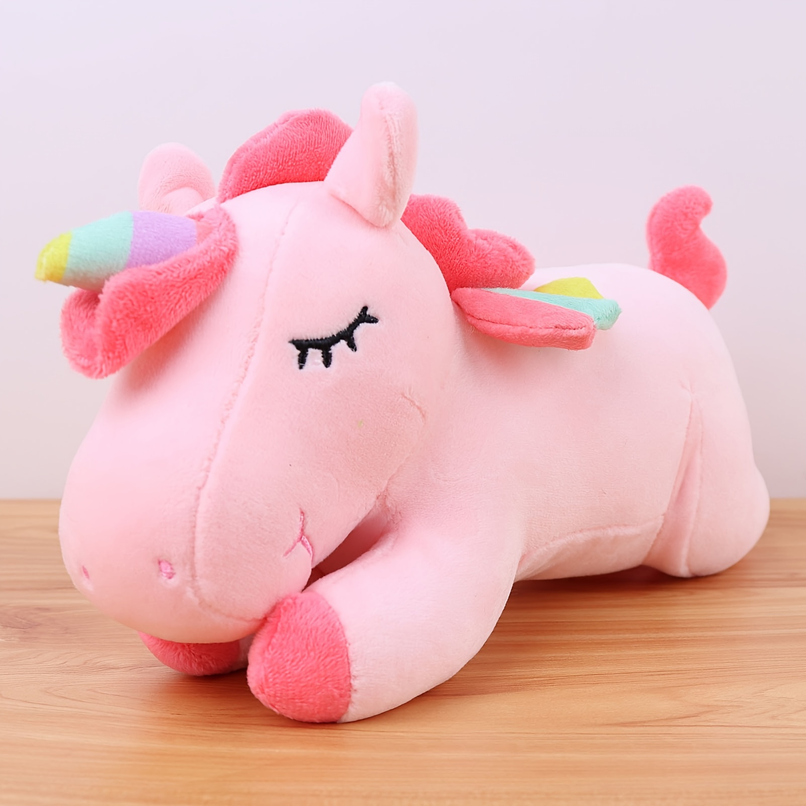 

25cm/9.84in Soft Unicorn Plush Toy, Appease Sleeping Pillow Doll, Animal Stuffed Plush Toy, Birthday Gifts For Christmas Gift Christmas 、halloween 、thanksgiving Gifts