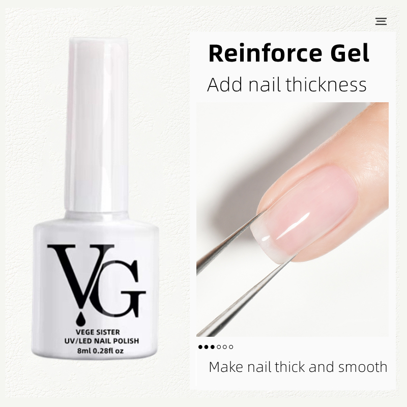 8 PCS Function Gel Base Coat ,Top Coat , Matte Top Coat, Five In 1 One  Coat, Toughen Top Coat, Crystal Top Coat , Reinforce Gel ,Russia Leveling  Gel