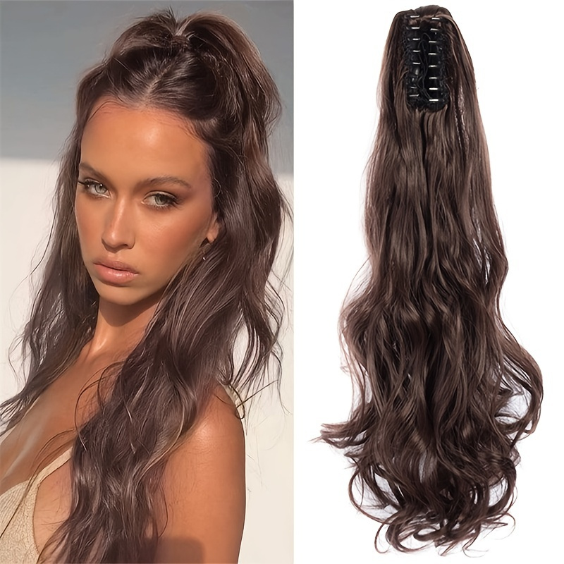 Ponytail Extension Curly Hair Extensions Natural Wave Ponytail Wig Ponytail Extension For Women