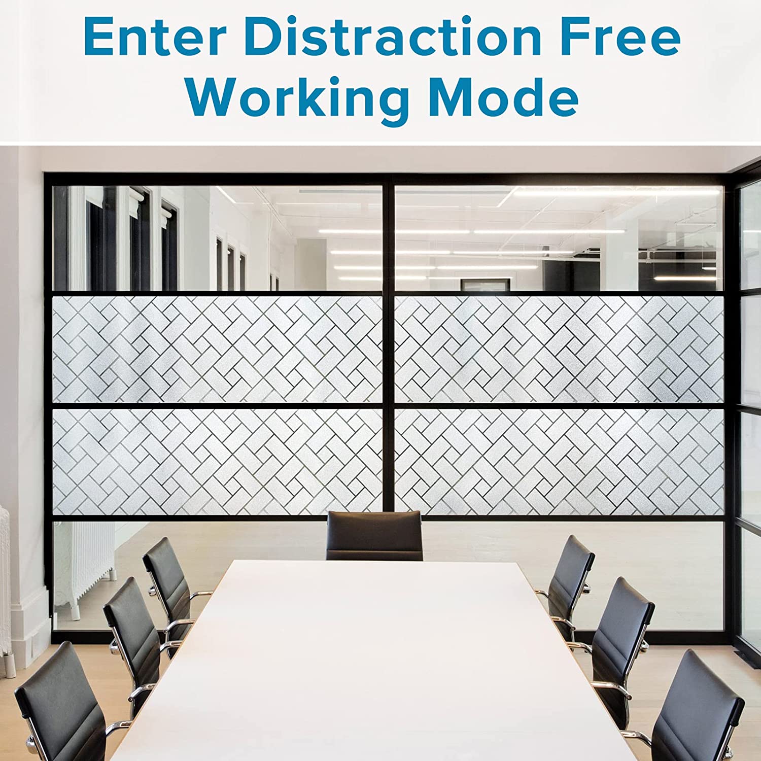 Window Privacy Film Frosted Glass Sun Blocking Heat Control Temu