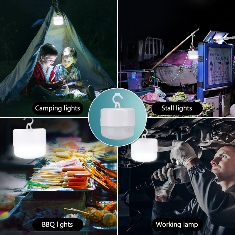 Portable LED Camping Light Usage