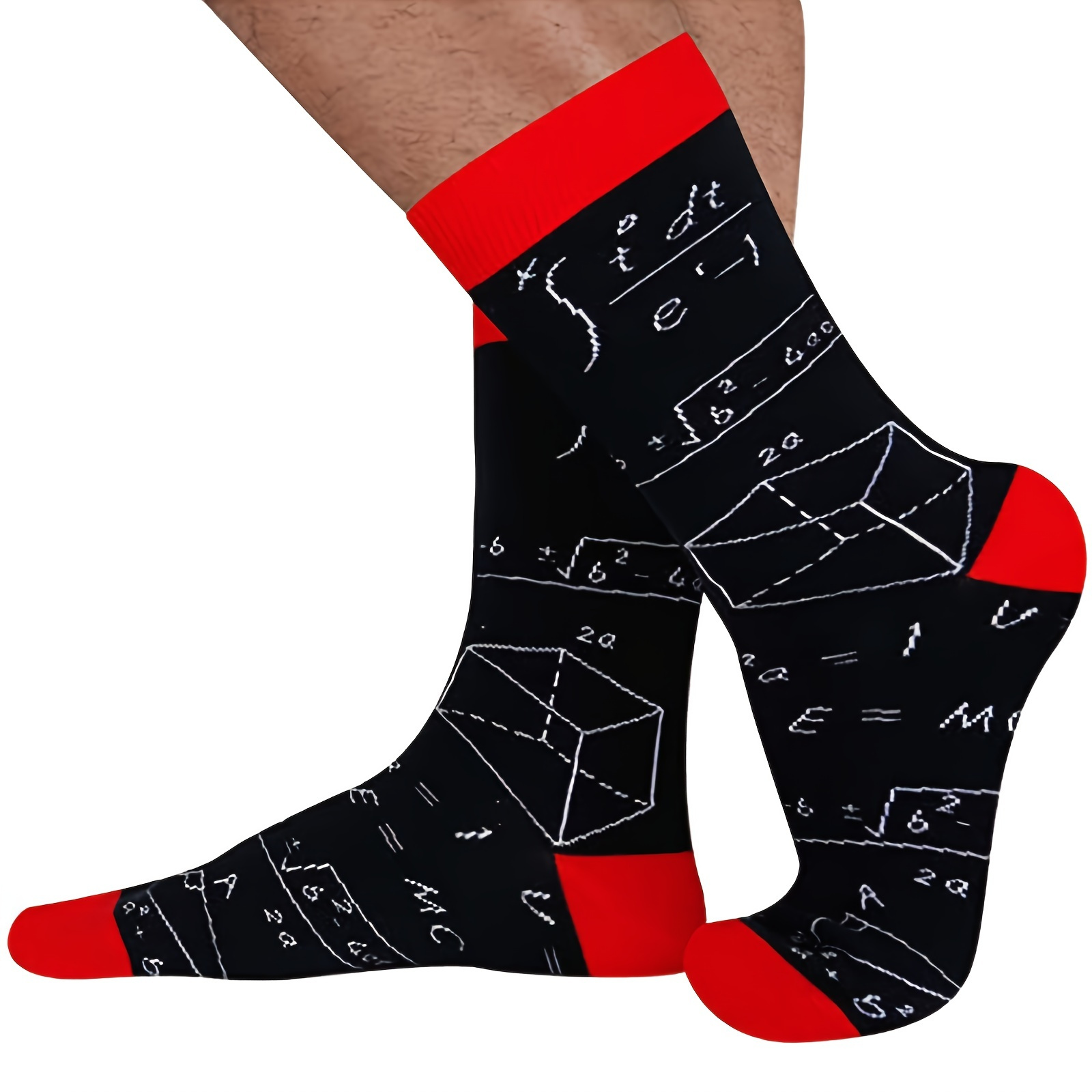 

Fun Unisex Geometry Math Socks - Perfect Christmas Gift For Men And Women