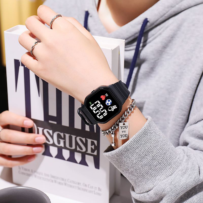 Simple Fashion Unicorn Waterproof Digital Watch Fancy Women