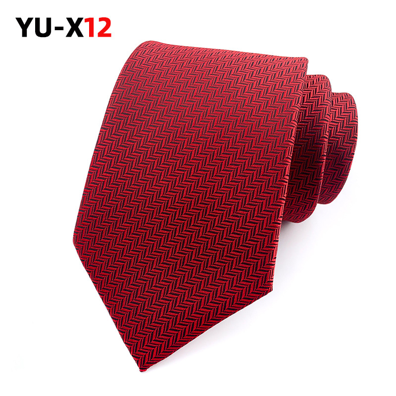 Men's Vintage Business Polyester Tie