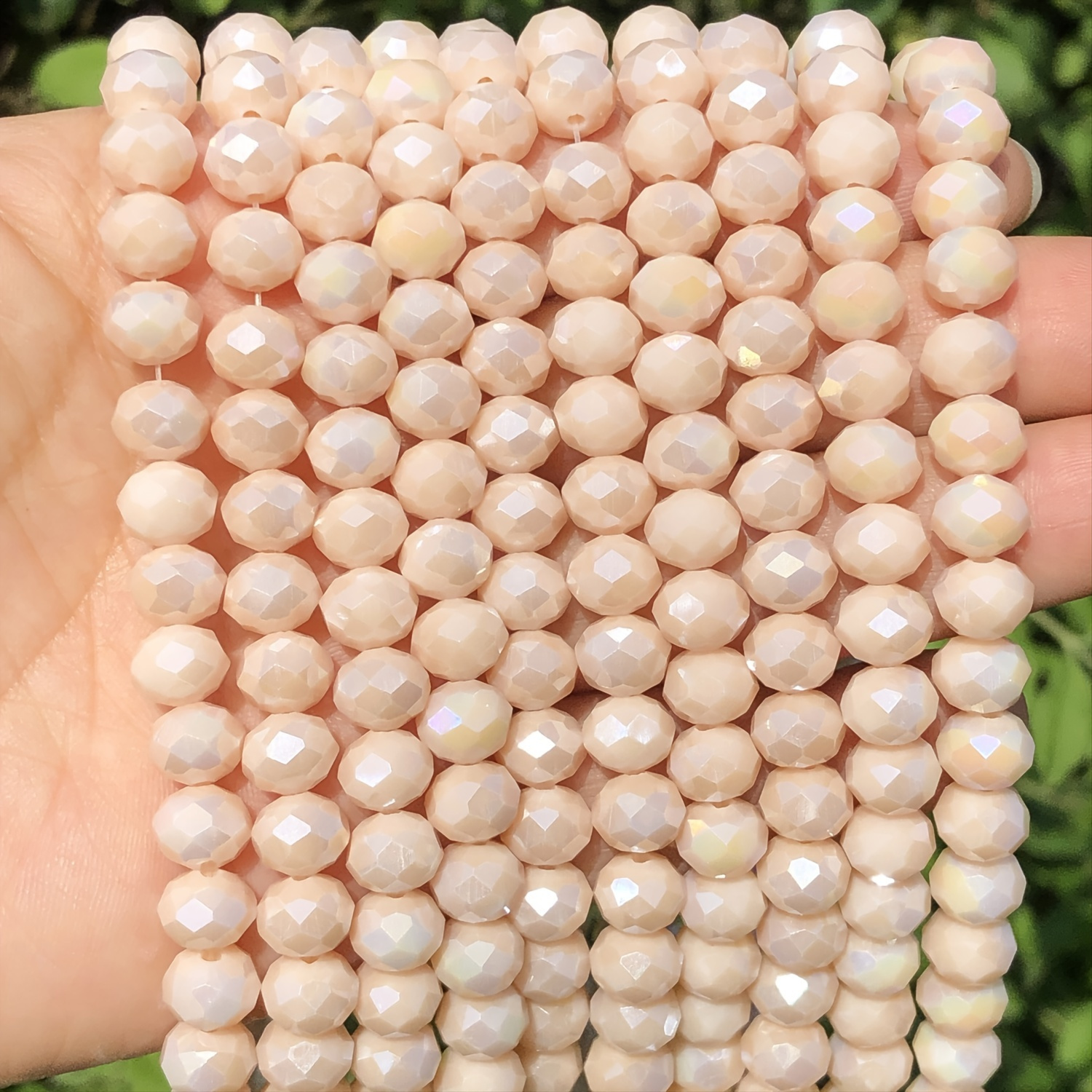 Cream Color Seed Beads - 2mm Round Hole Spacer Beads Jewelry Making 2000pcs  Set