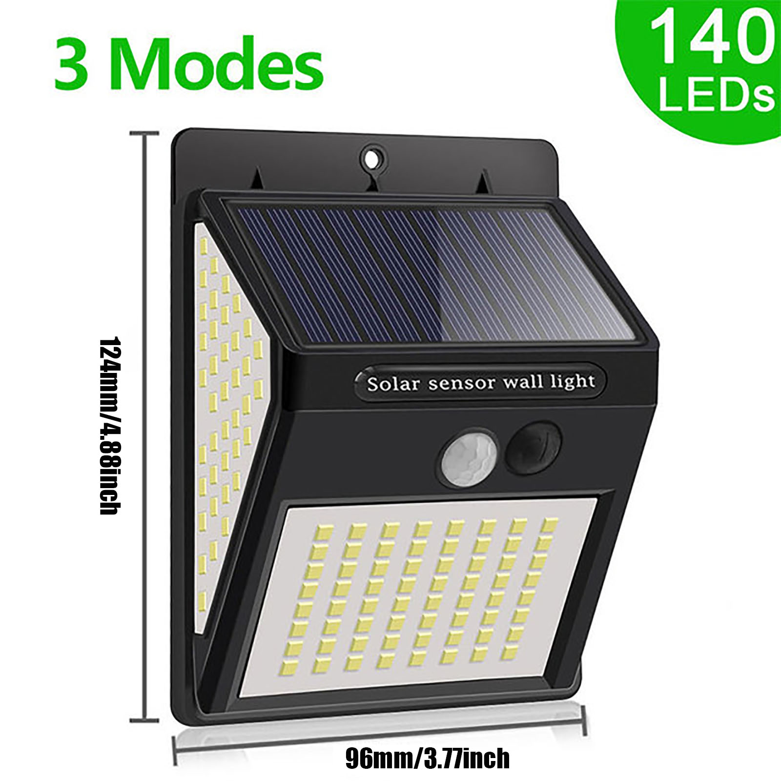 140 led solar lights