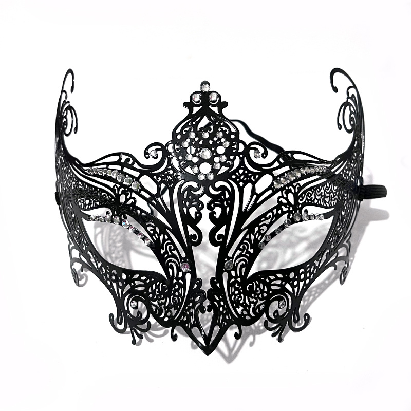 Bat Iron Masquerade Mask Women Venetian Mask Venetian Party Prom Ball ...