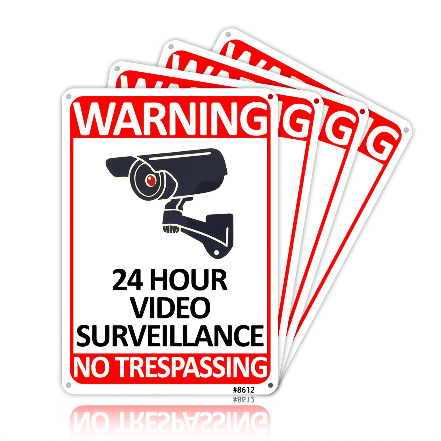 Cartel de cámaras de seguridad CCTV LOPD : : Bricolaje y  herramientas