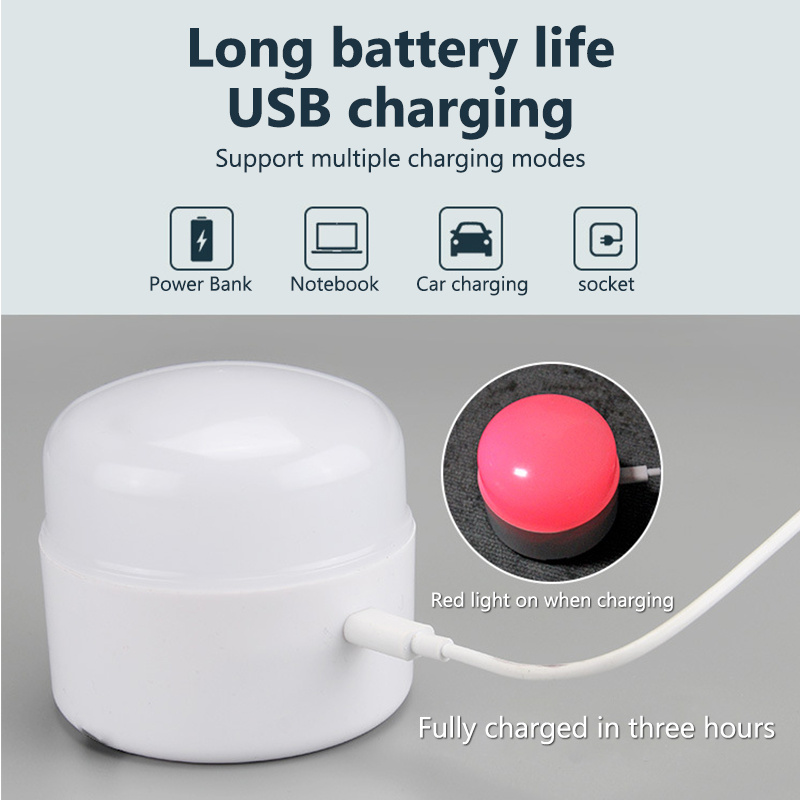 Portable LED Camping Light in Action