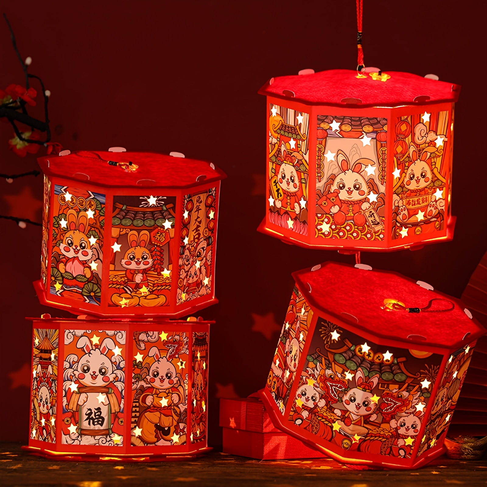 Make Paper Lanterns for the Chinese New Year, …