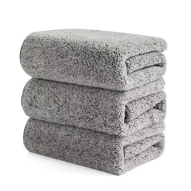 Bamboo Charcoal Washcloths Towel Set Microfiber Kitchen Dish - Temu