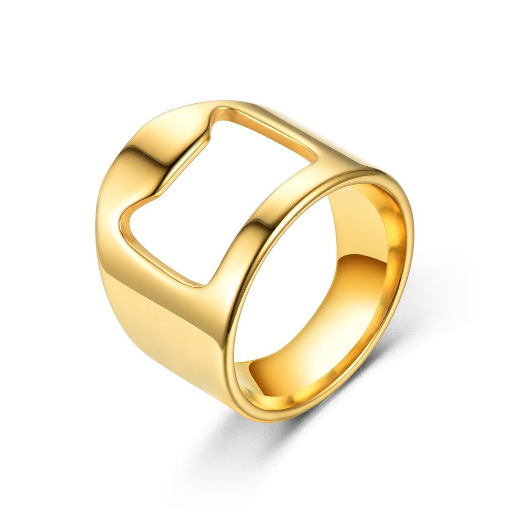Anello Apribottiglie In Acciaio Inox Colorato - Accessorio Pratico Per Bar E Feste